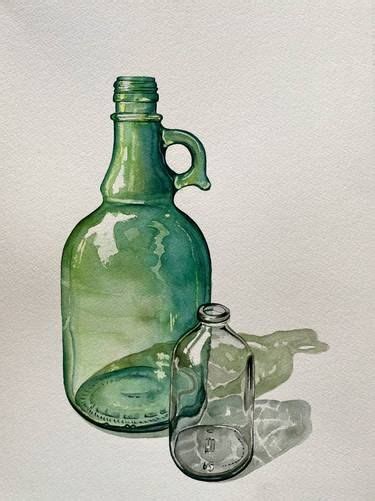 Serpil Umit Artworks Saatchi Art Bottle Drawing Saatchi Art Art