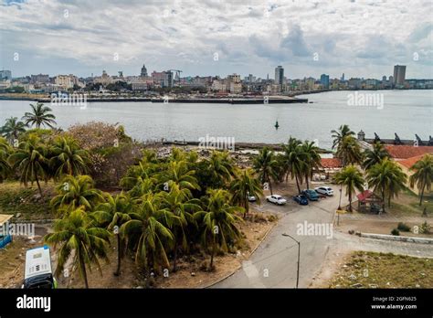 Skyline Of Havana From Morro Castle Cuba Stock Photo Alamy