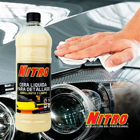 Nitro Cera Liquida Para Detallado De Tarro Litros Mercadolibre