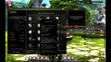 Dragon Nest Gear Master Skill Build And Gameplay Video Guide YouTube