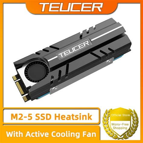 Teucer M 2 Ssd Nvme Heat Sink 2280 Solid State Disk Air Circulation