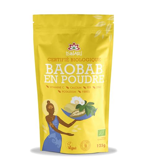 Baobab En Poudre BIO Iswari 125g