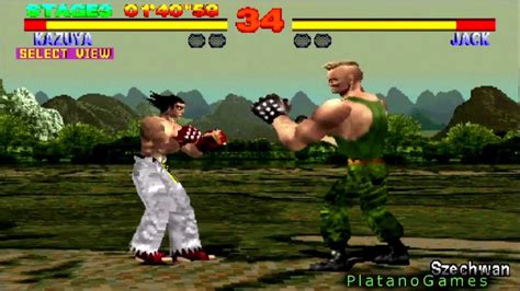 Classic Tekken 1 Arcade Edition Kazuya Mishima Arcade Mode HD