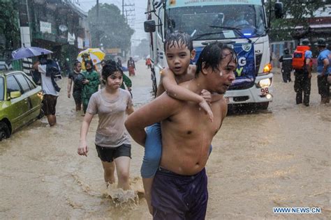 Typhoon Vamco Triggers Flooding In Philippine Capital Provinces