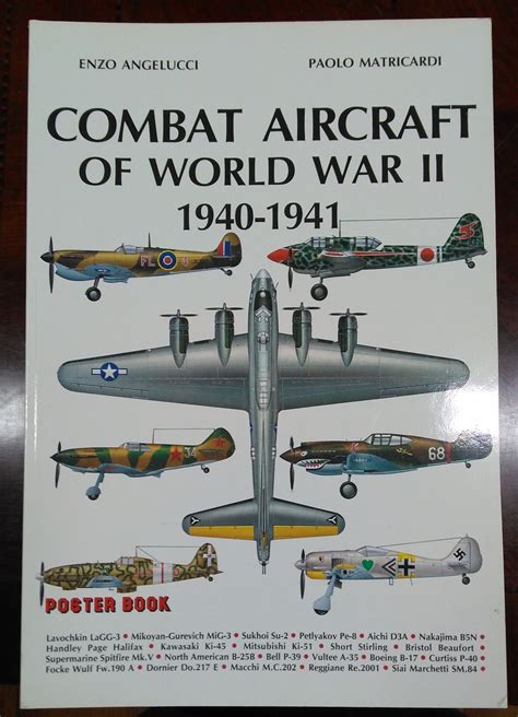 Combat Aircrafts Of WWII 1941-1942 (World Combat Aircraft Poster Book ...