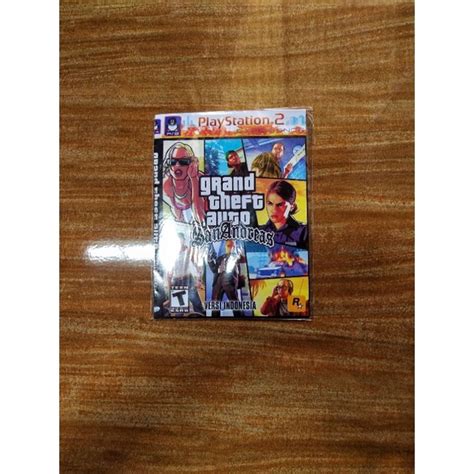 Jual Kaset Gta San Andreas Ps2 Kopian Pabrikan Kaset Grand Theft Auto