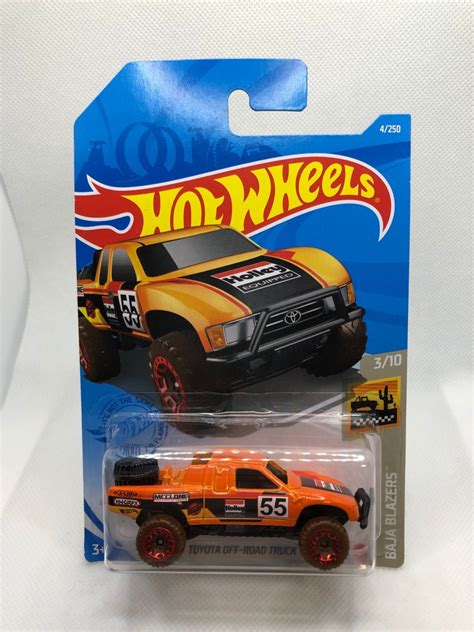 HOT WHEELS TOYOTA OFF ROAD TRUCK GRX70 BAJA BLAZERS 3 10 NO