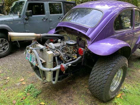 1967 Volkswagen Beetle Baja Tube Chassis 2 3l Ford Turbo Engine Body Lifted For Sale