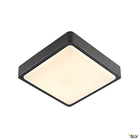 Applique et plafonnier extérieur AINOS CW carré LED Legallais