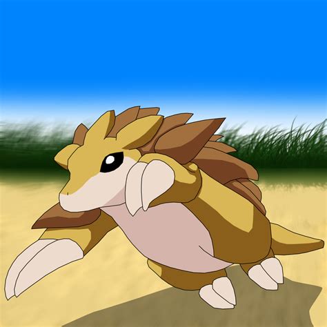 Sandslash running by athosiana on DeviantArt