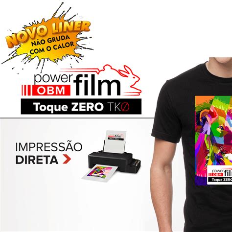 Obm Power Film Tk Toque Zero Folha A Novo Liner N O Gruda O