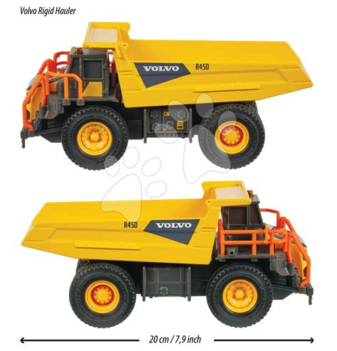 Macchina Da Lavoro Dumper Volvo Hauler Con Suono E Luce Majo