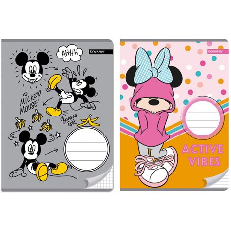 ZESZYT A5 32k Linia MINNIE MOUSE MICKEY MOUSE