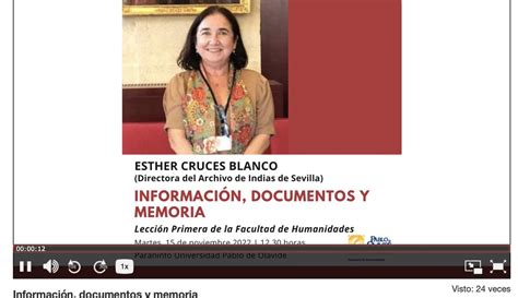 Archivos Estatales On Twitter Rt Aaaarchiveros Conferencia Esther