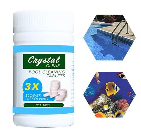 All In One Pool Sanitizing Tablets Cleaning Tablets Pool Cleaning