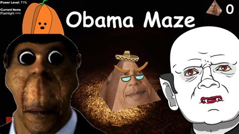 Obunga Hunts Me Down Obama Maze Youtube