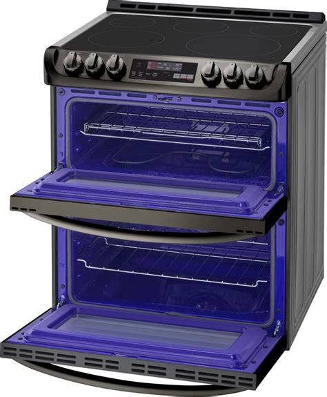 Lg Lte4815bd 30 Inch Slide In Electric Smart Range With 5 Element Burners Double Oven 73 Cu