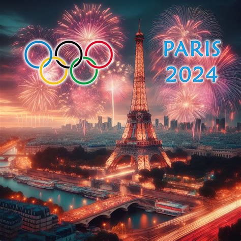 Olympic Games in Paris 2024 Symbol Stock Image - Image of sport ...