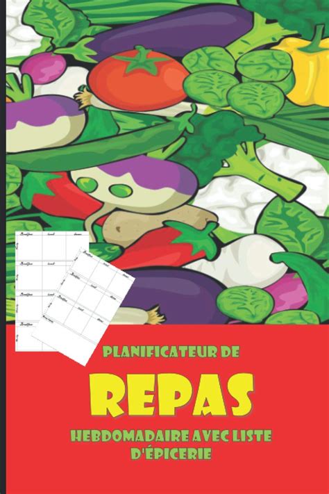 Buy Planificateur De Repas Hebdomadaire Avec Liste D Picerie Suivez