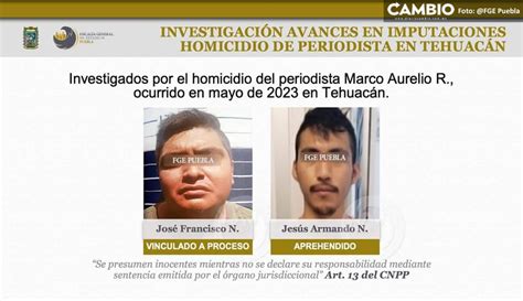 Fge Busca Al Tercer Implicado En El Asesinato Del Periodista Marco