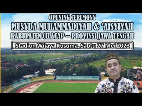 Live Streaming Pembukaan Musyda Muhammadiyah Aisyiyah Kabupaten