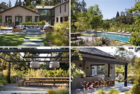 6 Large Backyard Landscaping Ideas We Noticed At This New House In ...