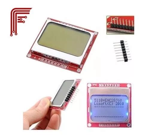 Display Modulo Lcd Nokia 5110 Para Arduino MercadoLivre