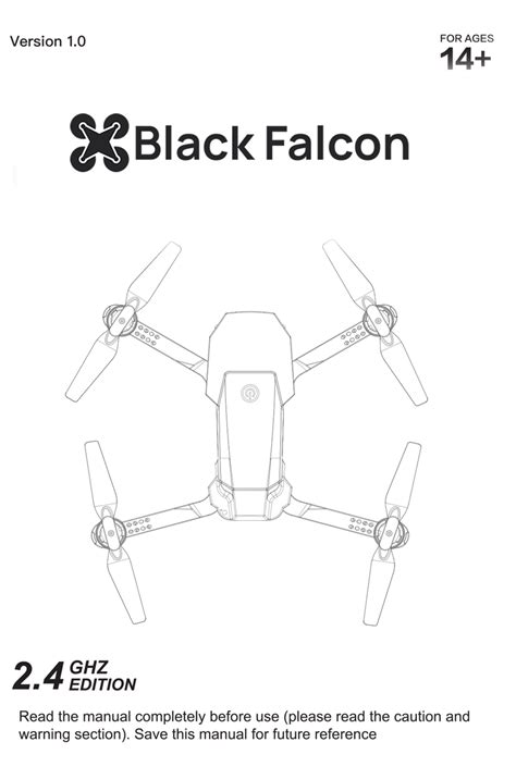 Black Falcon 4K Drone