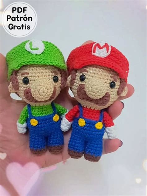 Super Mario Amigurumi Muñecas Patrones Gratis PDF