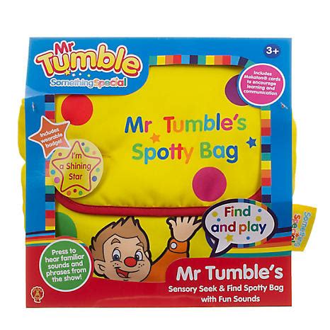 Something Special Mr Tumble Textured Spotty Bag | Grattan