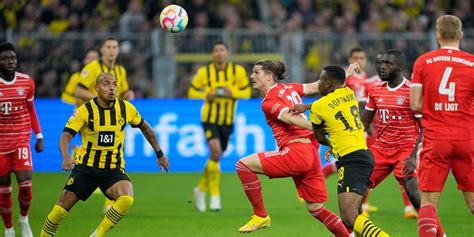 Hasil Borussia Dortmund Vs Bayern Munchen Skor 2 2