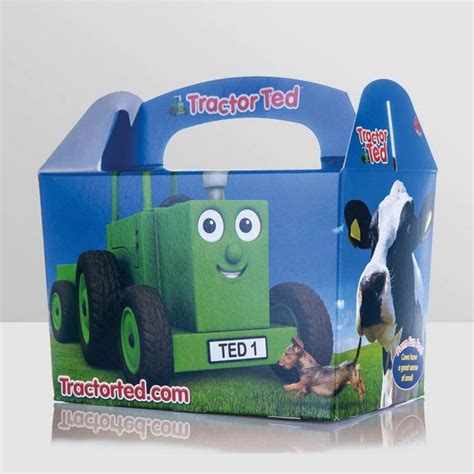 Tractor Ted Unfilled Party Box — Farm Toys Online