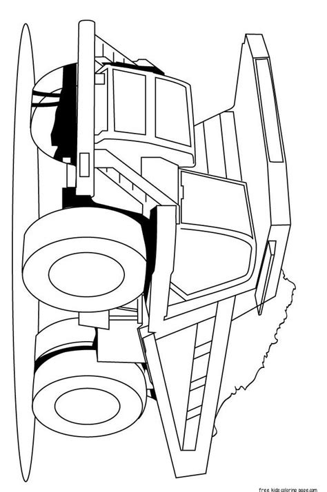 Peterbilt Coloring Pages At Getdrawings Free Download