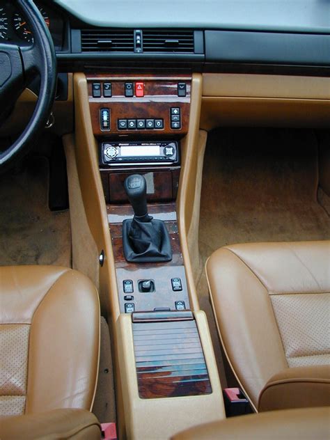 Mercedes Benz E 200 Coupè Interior with Brown Leather Seats