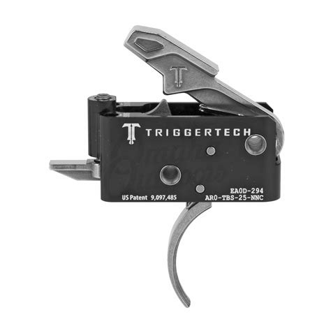 Triggertech Adaptable Drop In Stainless Curved 2 Stage Trigger Ar 15 Omaha Outdoors