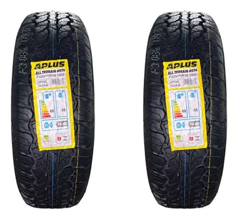 Kit 2 Pneus 225 70r16 103t All Terrain A929 Aplus Aro 16 Frete grátis