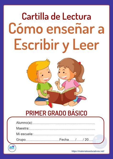 Cartillas De Lectura Leer Y Escribir Más Primer Grado Y Preescolar En 493