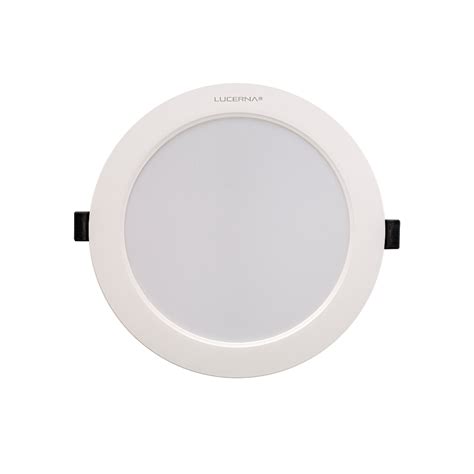 Panel Led W Redondo Empotrable Compact Lumen K Lucerna