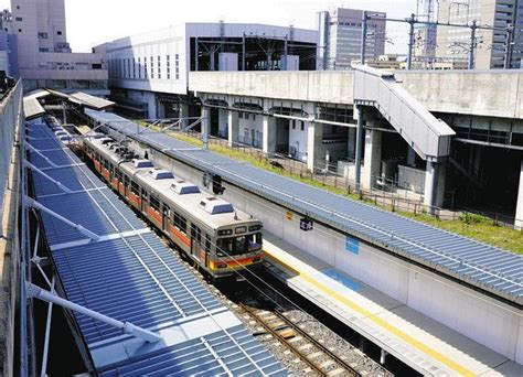 新駅舎 雪景色イメージ 電鉄富山駅 デザイン発表：北陸中日新聞web