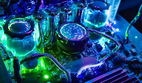 Premium Photo | A closeup of a liquid cooling system keeping ...