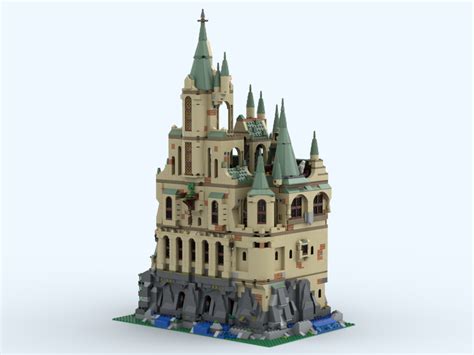 Lego Moc Hp Castle Platform By Brick Artisan Rebrickable Build With