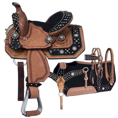 Silver Royal High Noon Barrel Saddle 4 Piece Package Horseloverz