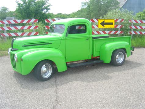 Ford Truck F Chop Top Widened Rear Fenders Rat Rod