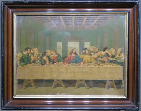 THE LAST SUPPER By Leonardo Da Vinci Art Reproduction Print 20 X