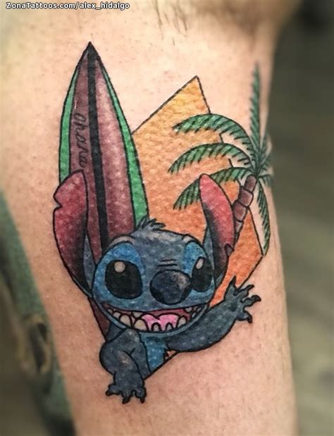 Disney Stitch Tattoo Designs