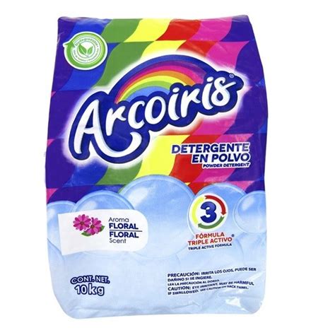 DETERGENTE ARCO IRIS 10 KG 5197 Comercial Treviño