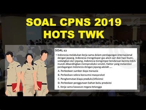 Inilah 20 Contoh Soal Twk Hots Dan Pembahasannya Terbaru Catatan