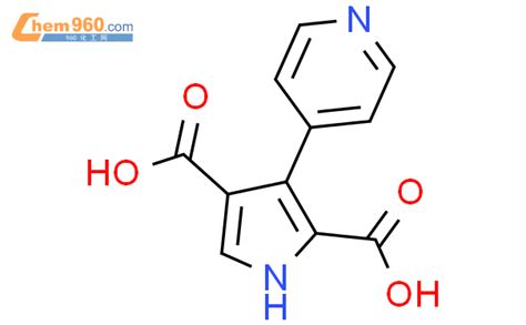 76304 44 4 1H Pyrrole 2 4 dicarboxylic acid 3 4 pyridinyl 化学式结构式分子