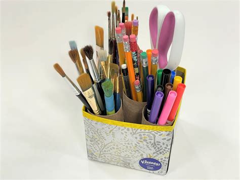 Pen Pencil Marker Brush Roll Up Organizer Sewing Pattern Sewing