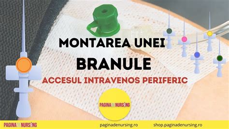 Montarea Unei Branule Cateter Venos Periferic Tehnica Amg Youtube